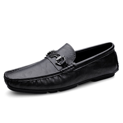 
Zero-degree broken-size men's leather shoes 2025 new casual genuine leather men's shoes soft sole breathable non-slip dad's shoes summer new brown 9926 38