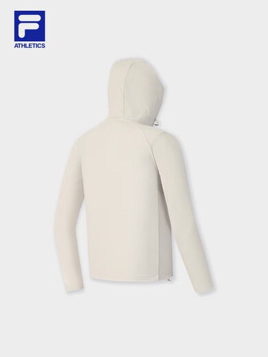 Fila Herren-Strickjacke 25 Sommer Neue Outdoor-Fitness rennen leichte und kühle, atmungsaktive Sonnenschutz Kapuze mit Top Bohnen-BG M 170/92a/m