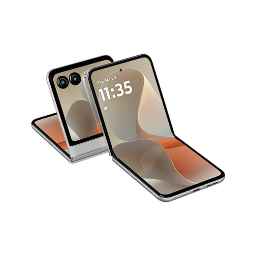 Motorola moto razr60 2025 flagship Hertz co-branded model 3.6-inch large external screen Sixth generation foldable new mobile phone 600,000 times folding certification Wet hand touch razr60 Marshmallow White 12G+512G Subsidized price Official authentic National warranty Post pictures and get gifts