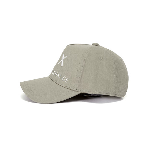 Armani (ARMANI) AX new product Men's/Women's neutral hats, baseball caps, Chinese Valentine's Day gifts 954039 CC513 U6167 Khaki Green AX embroidery
