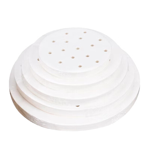 Zhongyuan Jiademei steamer paper food-grade non-stick steamed bun pad paper steamed bun paper disposable size can replace the steamer cloth steamer paper diameter 13cm 100 sheets