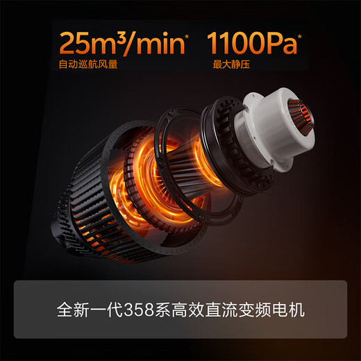 FOTILE JCD18TA side suction air cube upgrade 25 air volume strong suction smoke stove linkage automatic cruise boost 5.0 trade-in 20% off range hood for home kitchen