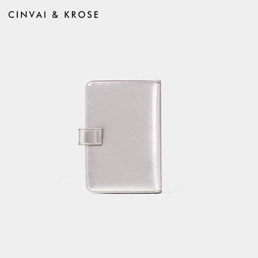 Cinvaikrose Passeport Clip portefeuille Femme 2025 Nouveau sac de carte Sac de certificat de créneau de cartes multiples Sac de certificat petit portefeuille chinois Gift de la Saint-Valentin CK portefeuille [emballage de boîte cadeau]
