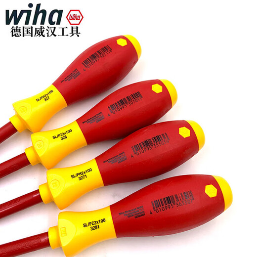WIHA WIHA 327 28 3271 81 Luftschalter Relais Schraubenzieher -Isolierung Schraube Make -up Wiha Wiha