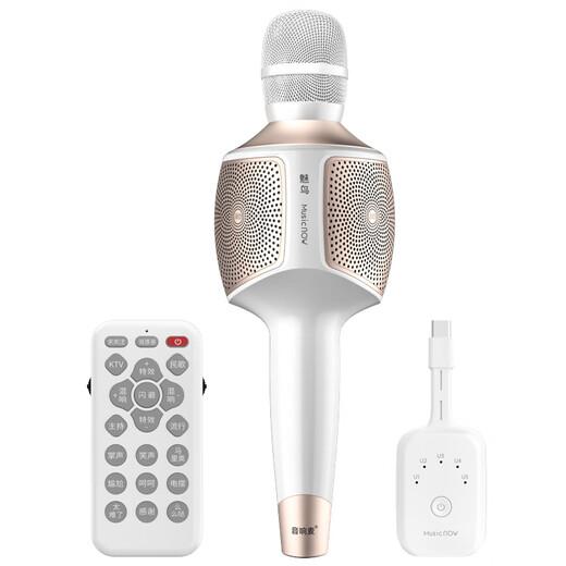 Meiniao giant sound microphone 60W microphone and audio integrated microphone with built-in sound card, national karaoke microphone home ktv audio set, outdoor karaoke live recording, giant sound microphone flagship deluxe version + luxury gift package