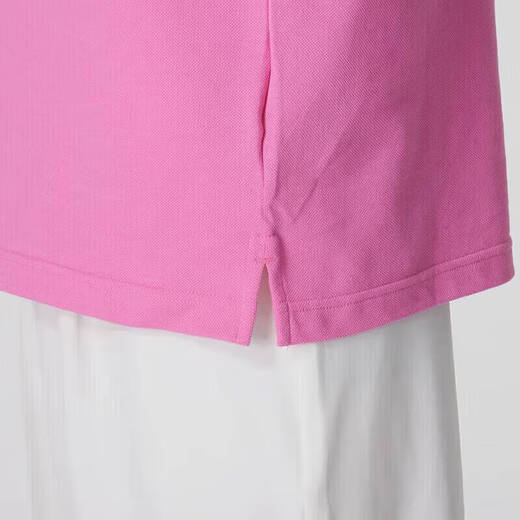 Nike (Nike) Tienda de naves de nave oficial de la manga corta, primavera y verano nuevo ropa deportiva, polo transpirable de moda, camiseta de solapa, FN3895-675/bordado rosa etiqueta pequeña S