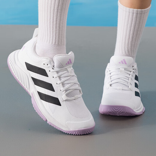 Chaussures et baskets adidas pour femmes 25 Été Nouveaux usures confortables Badminton Badminton Fashion Fashion Low Top Chaussures décontractées JP9767 / nouveau modèle 37