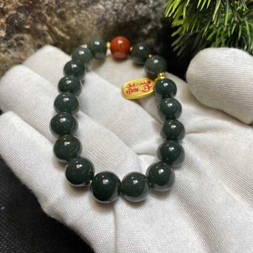 Ikeli Hotan jewelry light luxury ancient single circle bracelet gold bracelet handmade temperament jewelry ancient single circle bracelet