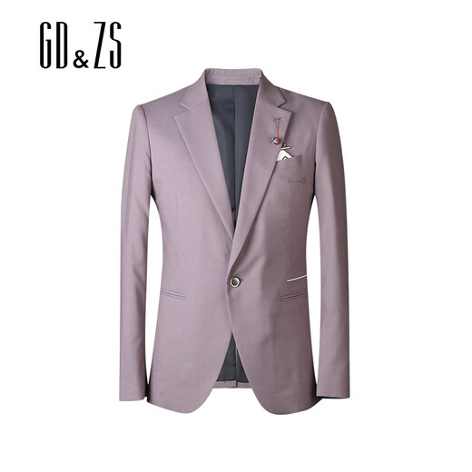 GDZS Marke Spezialverkaufsanzug Jacke Herren schlanker lässiges dünner Sommer hellblau Kbaba3524 xs 160/