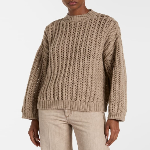 Brunello Cucinelli cashmere sweater P01083525 Brown XXS CN 155/80