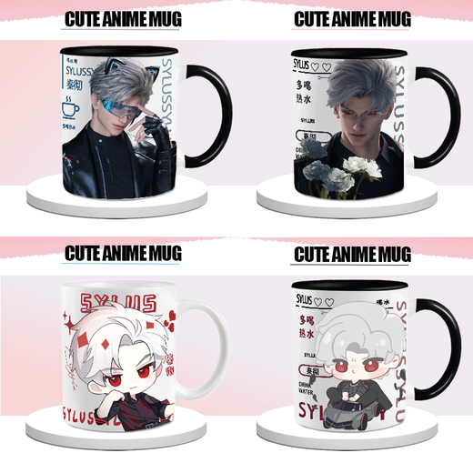 Haowangde qinche périphérique à eau tasse en céramique tasse amour et espace profond qinche q version venti