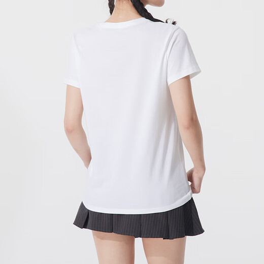 耐克（NIKE）套装女短袖短裤 2025夏季新款运动T恤上衣跑步健身透气梭织训练裤 DZ4681-100+DM6740-010 M