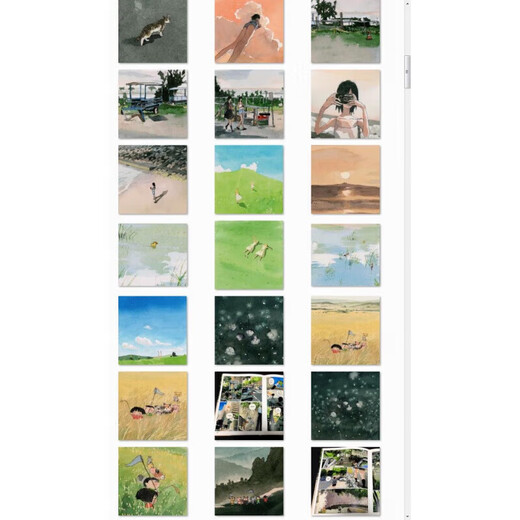 [1355]Illustrator Sseongryu Childhood Memories Children's Fun Illustration Works Picture Material Electronic Version