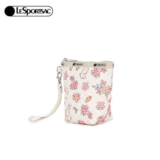 La nouvelle série Trendy Trend Series de Lesportsac Gift Portage de portefeuille imprimé pour les fleurs de la Saint-Valentin chinois et Little Lapin