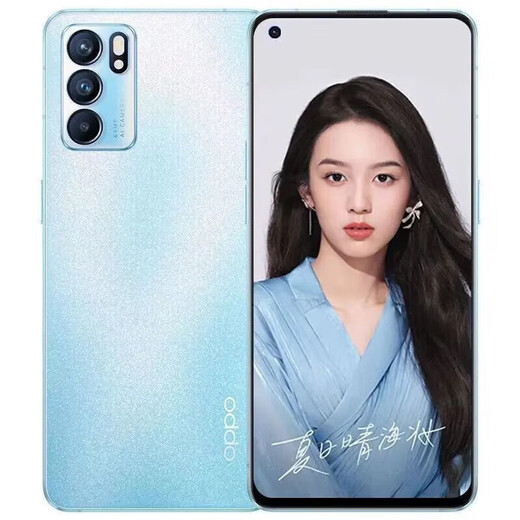 
OPPOA96 4G Pass Dual SIM dual standby Snapdragon 695 processor 6.43-inch ultra-definition large screen 128G large memory 4500mAh battery Student's preferred backup A96 pink (face unlock) 8GB+128GB [Package 2]
