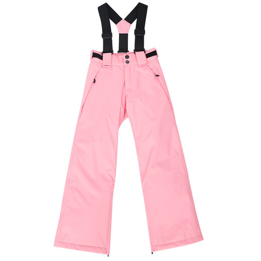 Vector New Children's Ski Pants Girls' Warm Waterproof Snow Pants Boys' Ski Equipment Light Color Graffiti Paradise 120cm (120)