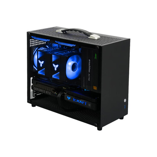 Maxxuan i5 13400F/RTX5070/5060TI/3050/B580/12400F/230F mini ITX desktop assembly computer host game live broadcast design DIY complete machine configuration five丨12400F丨ARC B580