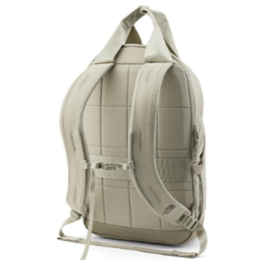 北面（The North Face）20L纯色时尚拉链开合尼龙双肩包常规女款陶土灰 陶土灰