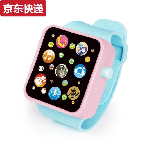 Tragen von Katzenkindern Kinder Watch Toys Jungen und Mädchen Kinder Musikgeschichte Baby frühe Bildung Cartoon Touch Screen Infant 3 Jahre alt 6 grüne Farbsysteme