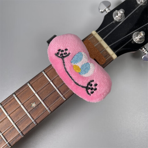 
Sijie brand Rongdetang cute little animal cartoon folk songs electric guitar ukulele vocal clip tuner yellow
