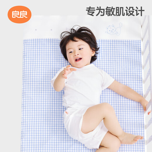 Liangliang (liangliang) almohadilla de sedimento de orina puede lavar lino lino sábanas húmedas almohadillas de cuidado de tía grandes almohadillas menstruales universales todas las estaciones [lino clásico] gexiu gris respirable y no cargoso 81*60 cm (adecuado para bebés de 0-3/adultos)