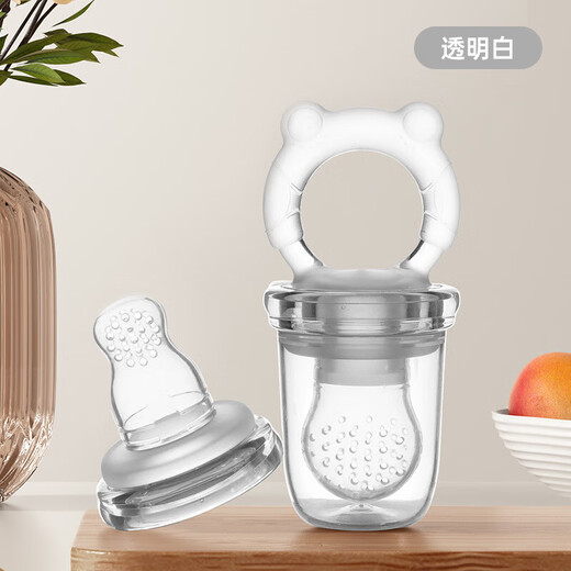 Baby Food Bite Bag Teething Feeder S Nano Silver 1 Pack