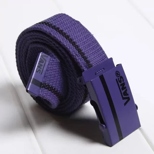 New Korean style belt men's automatic buckle trendy letter belt boys belt trendy student youth belt VA white 110cm