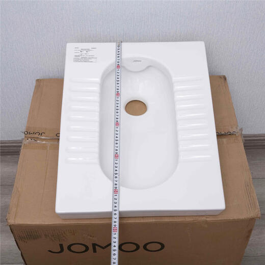 JIUMU Store 14132 Squat Toilette Exklusive Pedalstreifen Anti-Rutsch-Rutsch-Nicht-Wasser-Akkumulation Keramik Squat Toilette