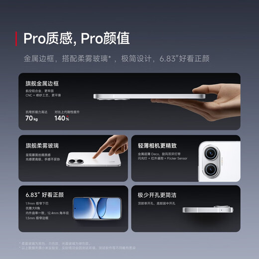 Xiaomi (MI) REDMI Turbo 4 Pro 16+1TB Pink Gold 4th Generation Snapdragon 8s Xiaomi Redmi 5G Mobile Phone Free Voucher National Subsidy