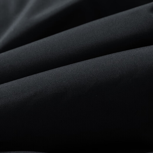 Woodpecker (TUCANO) cotton jacket for men, windproof stand collar, warm and comfortable cotton jacket, fashionable and versatile cotton jacket top for men, black 2XL