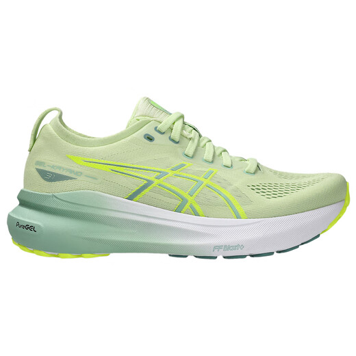 ASICS New Kayano31 Frauen Laufschuhe K31 Stabile Support-Polsterung 1012B671-001 Black Warrior D breit Letzte Frauen 35,5 US5/225mm