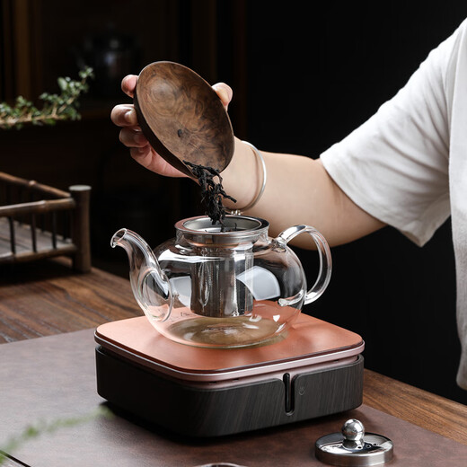 SUSHI CERAMICS teapot, teapot, tea water separator, electric ceramic stove, steel leakage teapot, 750ml