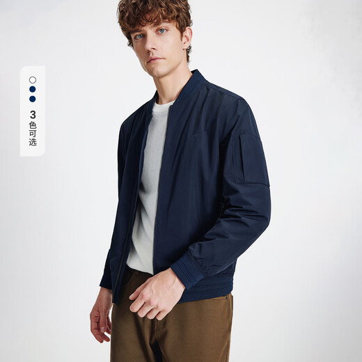 Navigare Italian sailing jacket men's wear-resistant baseball collar sports coat 1331002041 Navy blue M/48