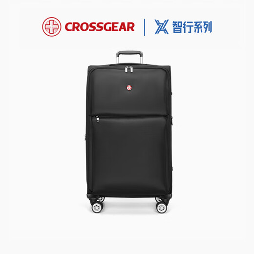 CROSSGEAR军士刀16820寸男士牛津布结实耐用拉杆旅行李登机箱 【通勤版】前置开口___便捷登机 18寸【可登机，适合2-3天出行】