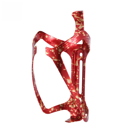 Yuanzu Bicycle Water Bottle Rack Mountain Bike Road Bike Universal Aluminum Alloy Water Cup Rack Cycling Equipment Accessories T1 Alloy Style - Black Free Tools + 2 Screws