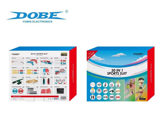 Switch original Sports Somatosensory Sports Set Accesorios de Racket Sports OLED Props NS DoBe Original Sports Sports 30 en 1