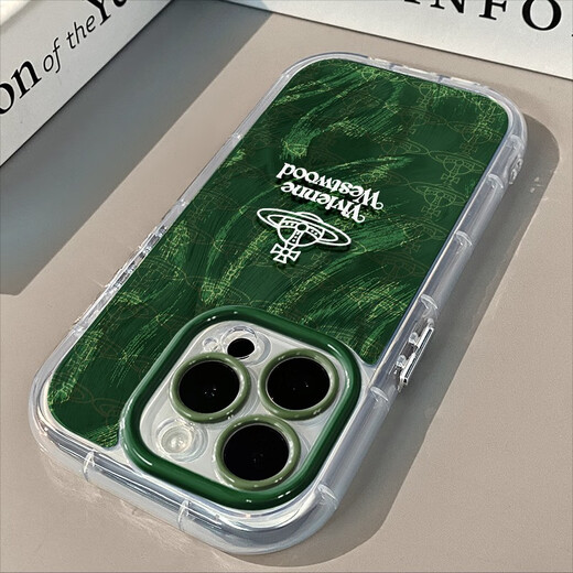 天南兄弟（TNBROTHERS）太后紫色适用苹果15奶油羽纱纹卡通手机壳iphone13可爱华为苹果16 GH6636西太后深绿色 华为Pura70Ultra