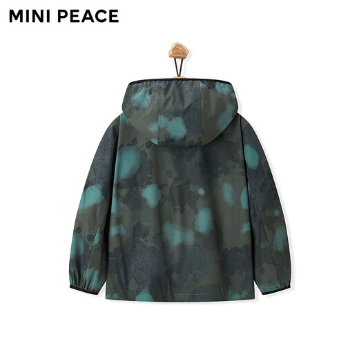 
MiniPeace Peacebird Children's Cloth New Boys Trench Coat F1BEF3271 Black 160
