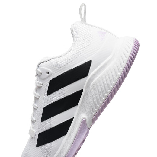 Adidas women's shoes 2025 summer new badminton sports shoes fitness training trendy breathable casual shoes JP9767 38.5