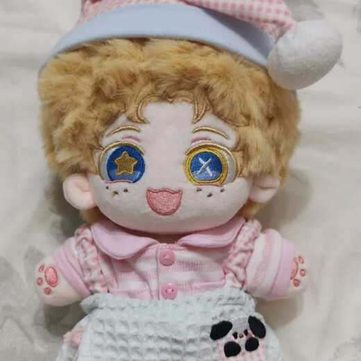 映棠第五人格杂技演员属性仿真麦克莫顿bjd40cm棉花娃娃衣游戏周边女 麦乐鸡+耳尾+针织毛衣+贈品三重 20cm(有骨)  可rua