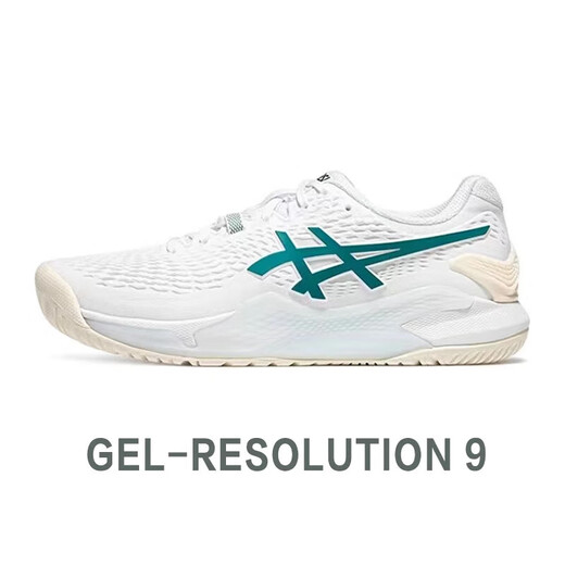 ASICS Tennis Shoes Men's and Women's Wimbledon Resolution9/GAME9 1042A235-103 White 20 36 (225MM)