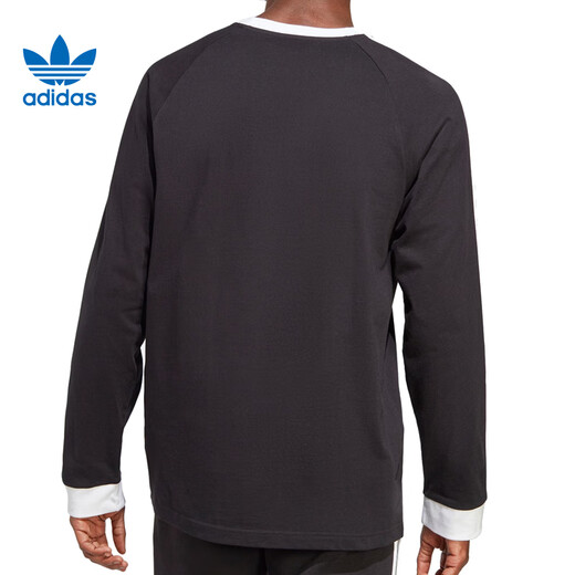 阿迪达斯（adidas）三叶草男子运动休闲长袖T恤IA4877 IA4877 S