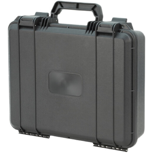 
XMSJ portable tool box plastic PP safety storage box instrument equipment customized box large black 3527 black empty box
