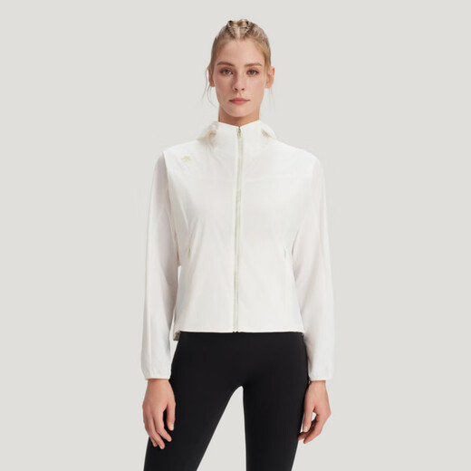 迪桑特（DESCENTE）WOMENSTRAINING系列UPF50防晒外套防晒衣梭织上衣夹克女款 BE-BEIGE S