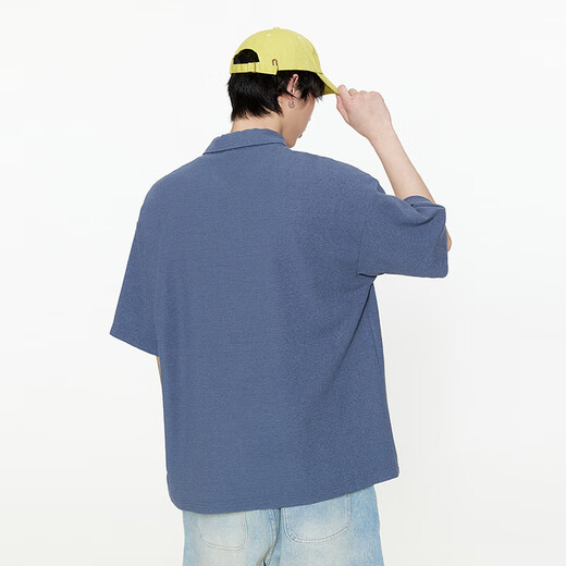 Guyuka (GUUKA) couple outfit T-shirt trendy brand short-sleeved men's clothes summer 2025 new casual large size loose five-minute half-sleeved sleeves medium gray F6625 2XL
