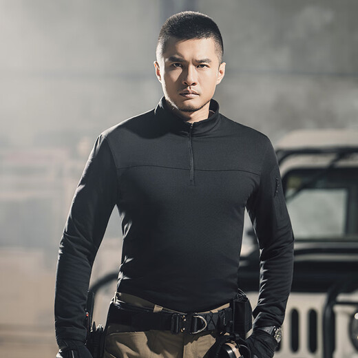 Dragon Tooth third generation defender lightweight stand-up collar fleece sweater warm jacket men's outdoor leisure sports slim tactical jacket abyss blue M 175/96A 141-156Jin Jin is equal to 0.5 kg