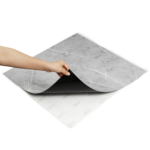 Oluxun personalizado PVC Pisos Autalizando baldosas de plástico de plástico imitación de cemento pavimento de piso anti-deslizamiento en espesas Bloque 6626/grueso 2.0 1 metro cuadrado
