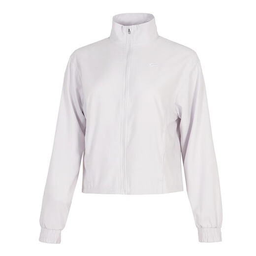 耐克（NIKE）外套女装2025夏季新款运动服梭织透气立领上衣夹克HQ3368-078 HQ3368-078苍野灰/白色 M
