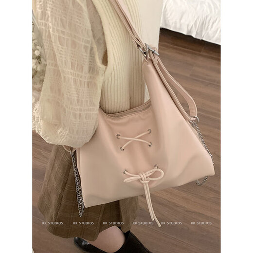 Dadong Ballet Bow Rucksack Damen 2025 Neues Mode -College -Rucksack großer Kapazitäts Tasche weiß