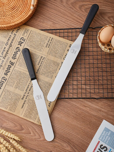 qn3882 Creme Spatel 8 Zoll 10 Zoll kommerzielles Rohrleitertisch Werkzeugmesser Backgebäckmesser 8 Zoll Spatel A QN3881